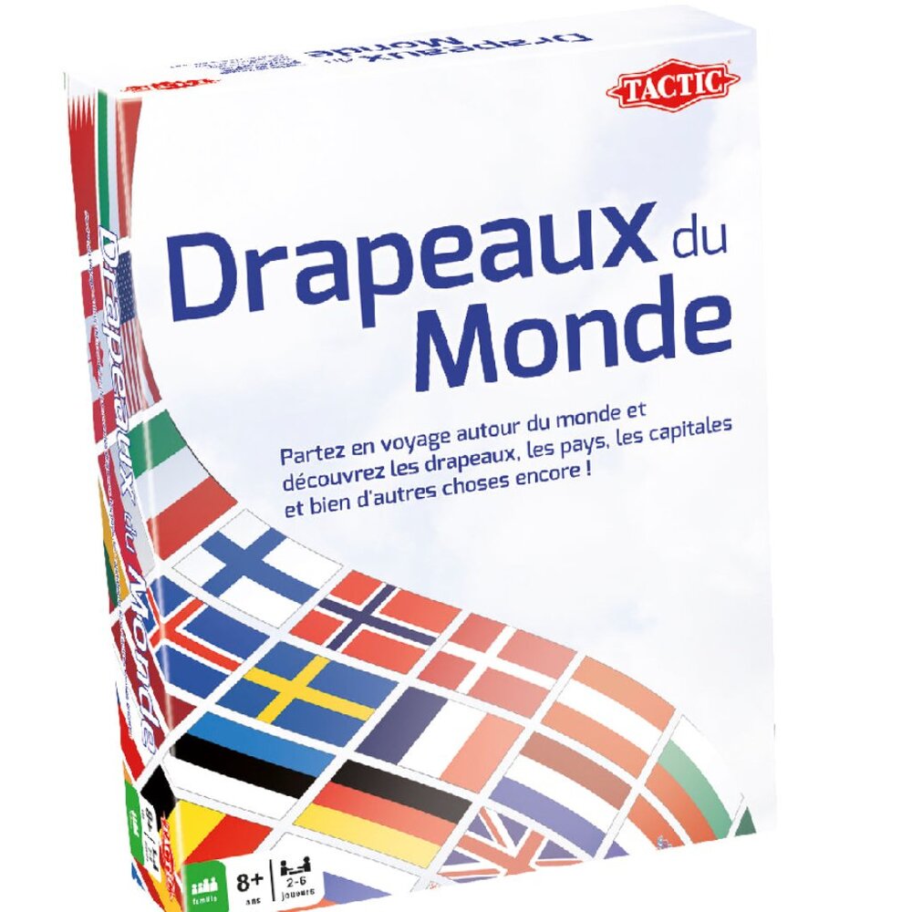 New in Box-Drapeaux du monde(flags of the world)-French Edition